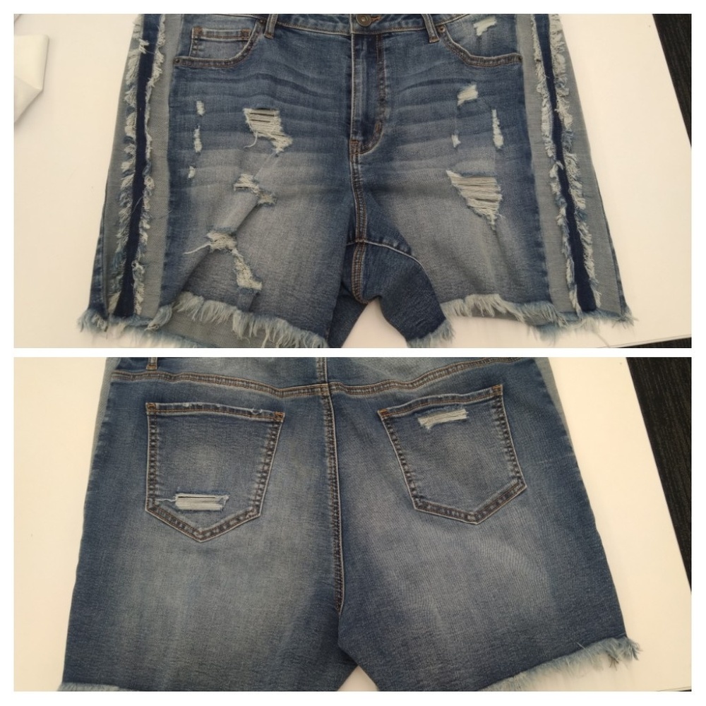 Mid raise short - stretchable